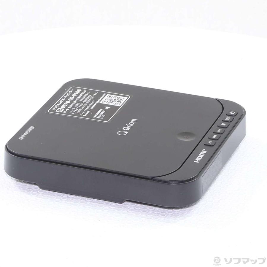 〔中古〕QRIOM  〔展示品〕 Qriom コンパクトDVDプレーヤー KDVP-MN15HD-B |  | 04
