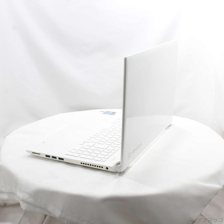 〔中古〕dynabook(ダイナブック)  格安安心パソコン dynabook T45／CW PT45CWP-SJA2 リュクスホワイト 〔Windows 10〕 | dynabook | 02
