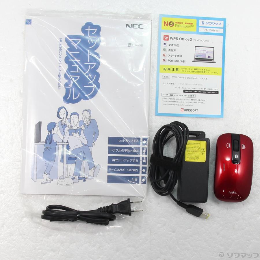 〔中古〕NEC(エヌイーシー)  格安安心パソコン LAVIE Smart NS PC-SN242HSA9 〔Windows 10〕 |  | 05