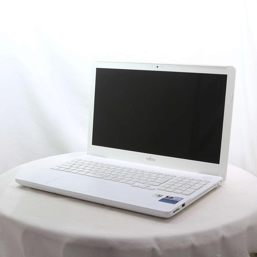 〔中古〕FUJITSU(富士通）  格安安心パソコン LIFEBOOK AH50／A3 FMVA50A3WP プレミアムホワイト 〔Windows 10〕 | 富士通 | 01