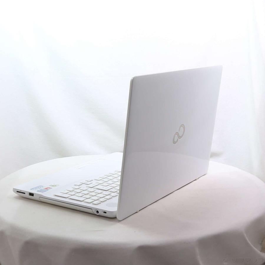 〔中古〕FUJITSU(富士通）  格安安心パソコン LIFEBOOK AH50／A3 FMVA50A3WP プレミアムホワイト 〔Windows 10〕 | 富士通 | 02