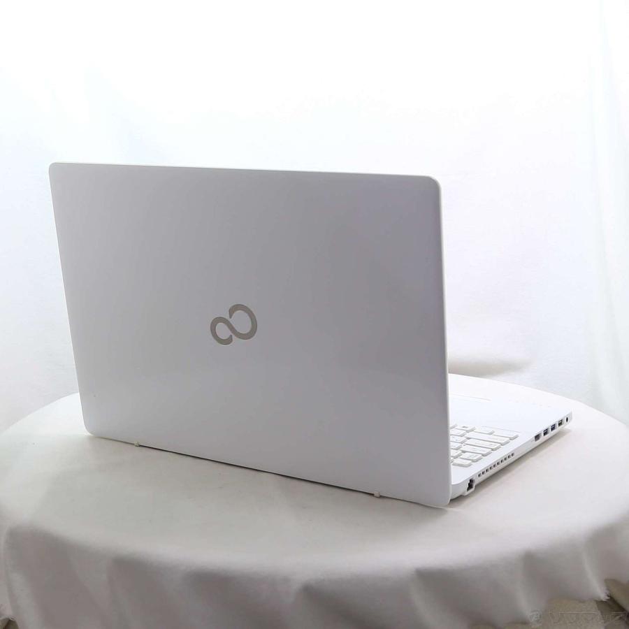 〔中古〕FUJITSU(富士通）  格安安心パソコン LIFEBOOK AH50／A3 FMVA50A3WP プレミアムホワイト 〔Windows 10〕 | 富士通 | 03