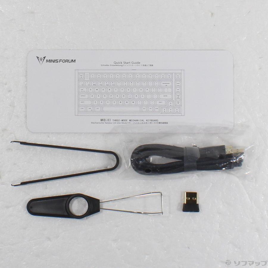 〔中古〕MINISFORUM（ミニズフォーラム）  MINISFORUM MKB i83 RGBバックライト シャンパン |  | 05