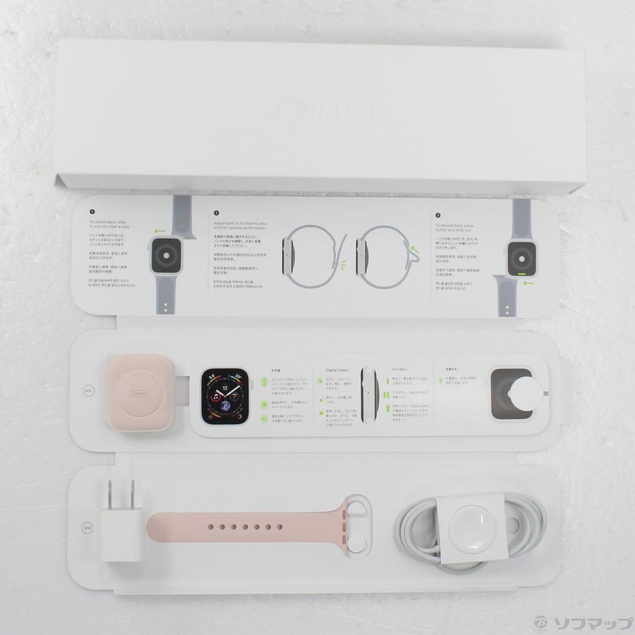 〔中古〕Apple(アップル)  Apple Watch Series 4 GPS 44mm ゴールドアルミニウムケース ピンクサンドスポーツバンド | Apple | 05