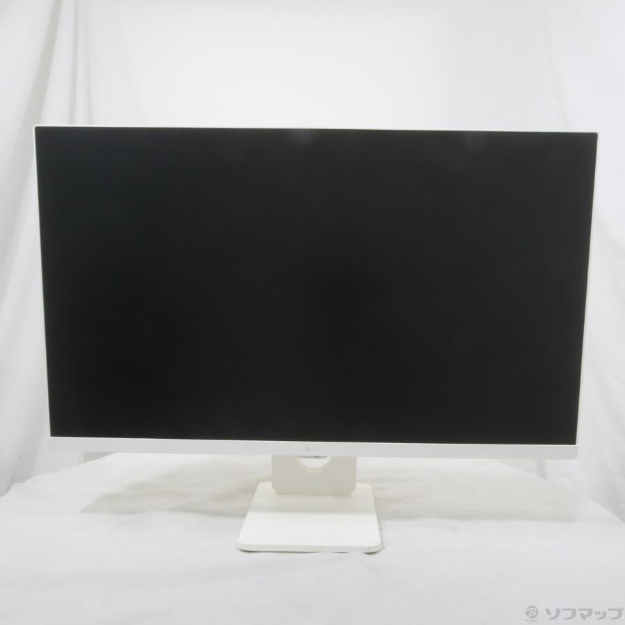 〔中古〕LG(エルジー)  〔展示品〕 LG MyView Smart Monitor 27SR50F-W ホワイト | LGエレクトロニクス | 01