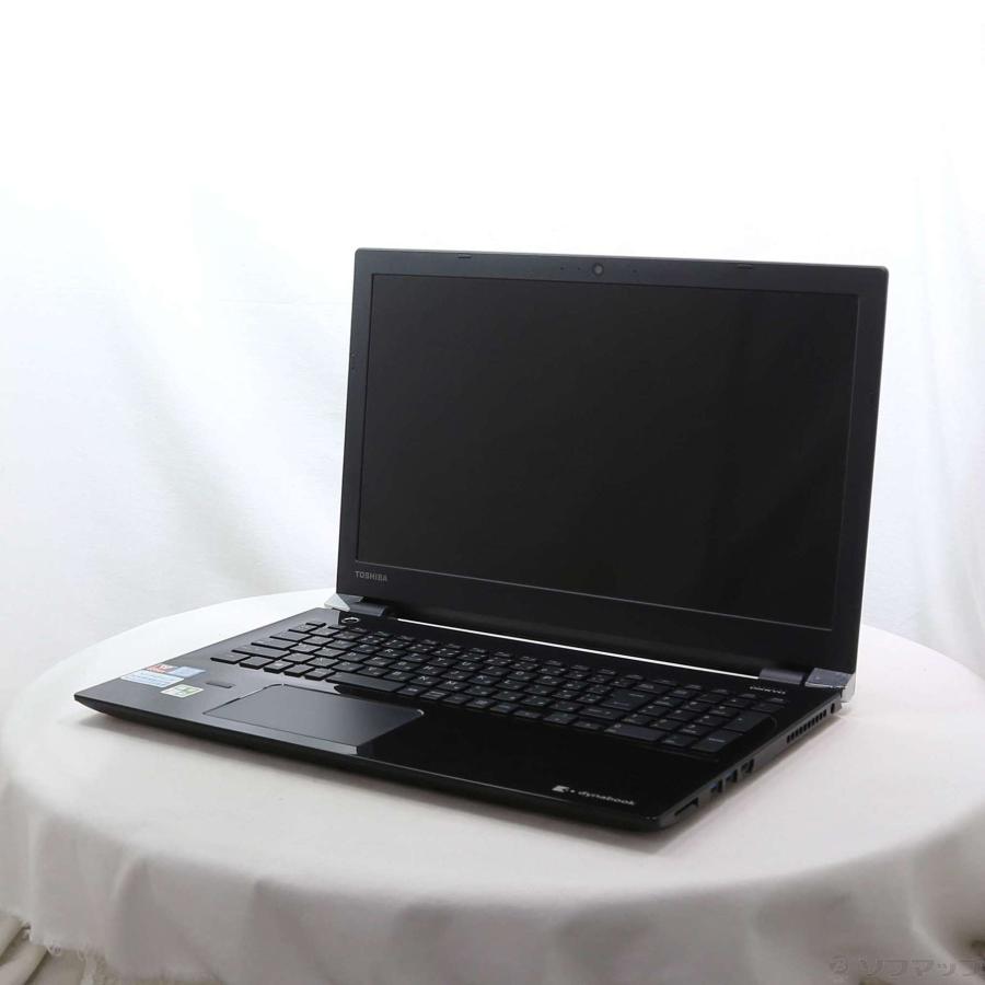 〔中古〕TOSHIBA(東芝)  格安安心パソコン dynabook T55／DB PT55DBP-BJA2 プレシャスブラック 〔Windows 10〕 | TOSHIBA | 01