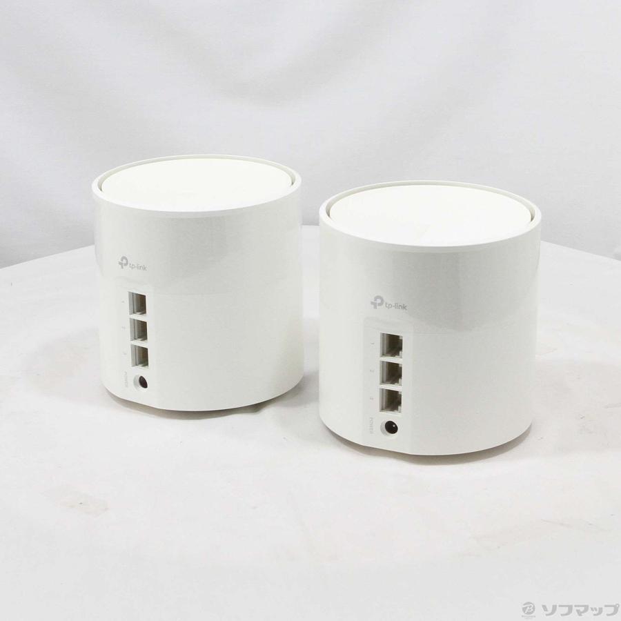 中古品　TP-LINK DECO X50 2台セット 中古〕TP-Link(ティーピーリンク) Deco X50 2個パック : ソフマップ