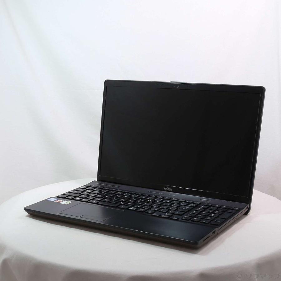 〔中古〕FUJITSU(富士通）  格安安心パソコン LIFEBOOK AH45／D1 FMVA45D1BH ブライトブラック 〔Windows 10〕 | 富士通 | 01