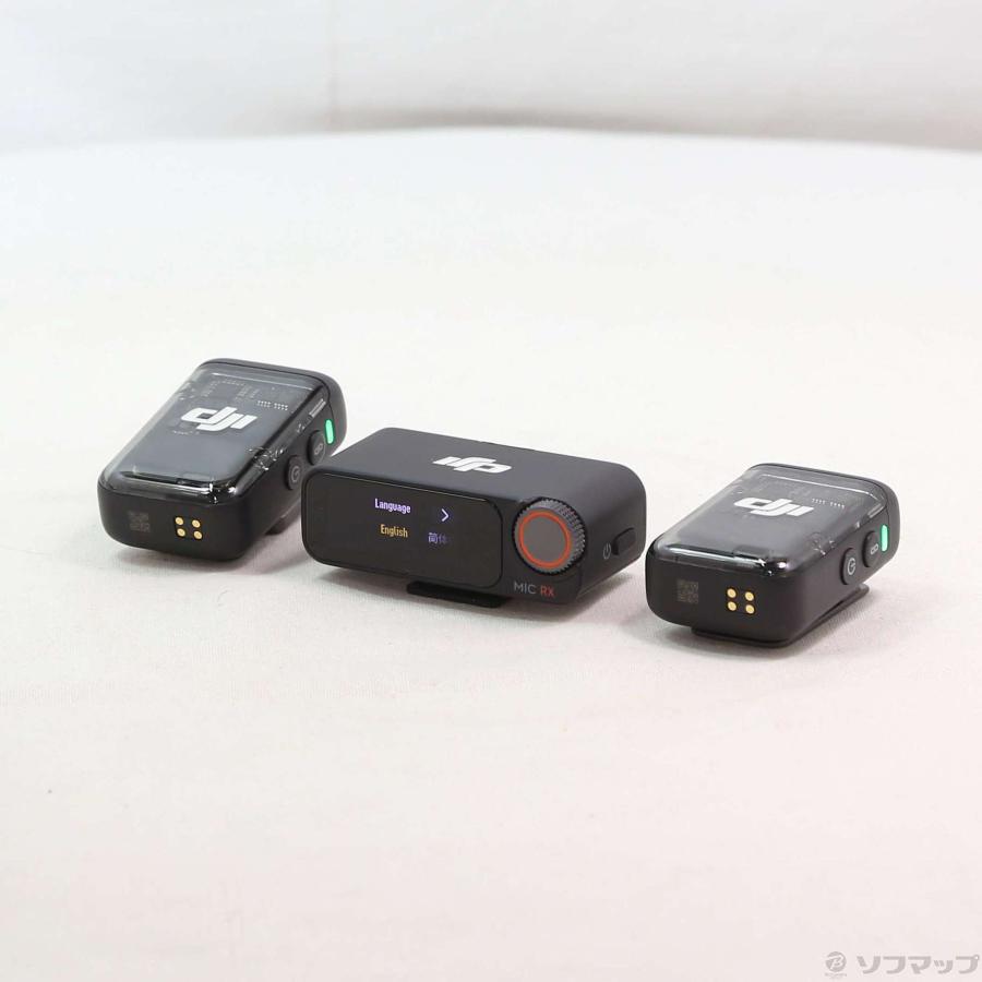 〔中古〕DJI(ディージェイアイ)  期間特価対象品 DJI Mic 2 (2TX+1RX+充電ケース) | DJI | 01