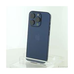 〔中古〕Apple(アップル)  iPhone15 Pro 256GB ブルーチタニウム MTUG3J／A SIMフリー | Apple