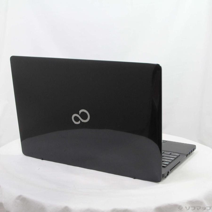 〔中古〕FUJITSU(富士通）  格安安心パソコン LIFEBOOK AH53／A3 FMVA53A3B シャイニーブラック 〔Windows 10〕 | 富士通 | 03