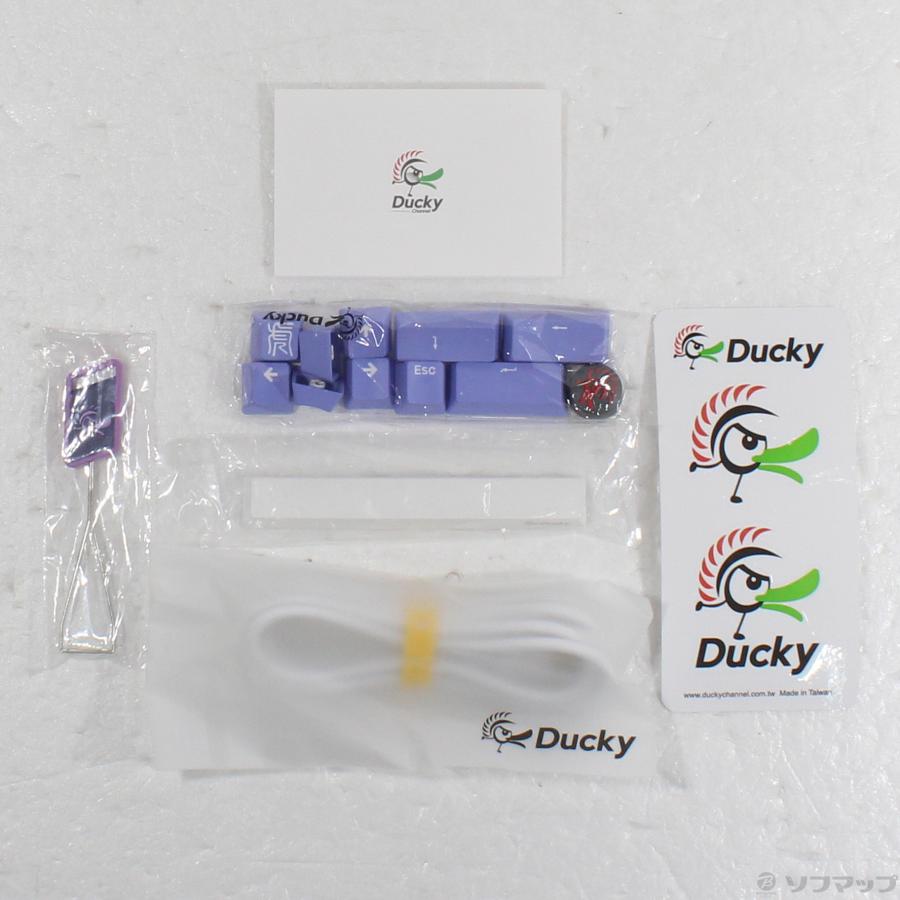〔中古〕DUCKY  One 3 Classic Mini 60% Cherry RGB シルバー軸 英語配列 ピュアホワイト |  | 05