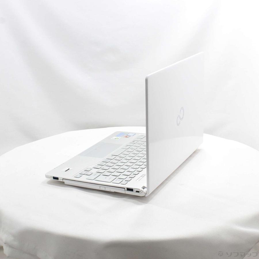 〔中古〕FUJITSU(富士通）  格安安心パソコン LIFEBOOK SH90／W FMVS90WWG アーバンホワイト 〔Windows 10〕 | 富士通 | 02