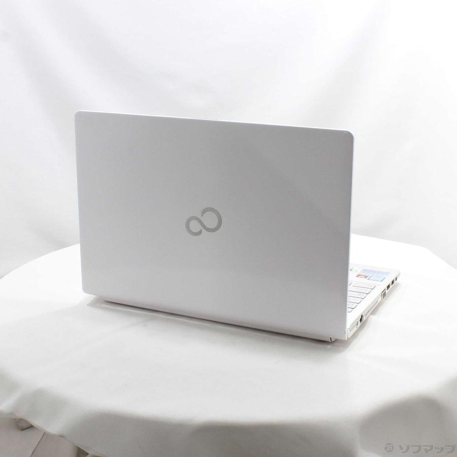 〔中古〕FUJITSU(富士通）  格安安心パソコン LIFEBOOK SH90／W FMVS90WWG アーバンホワイト 〔Windows 10〕 | 富士通 | 03