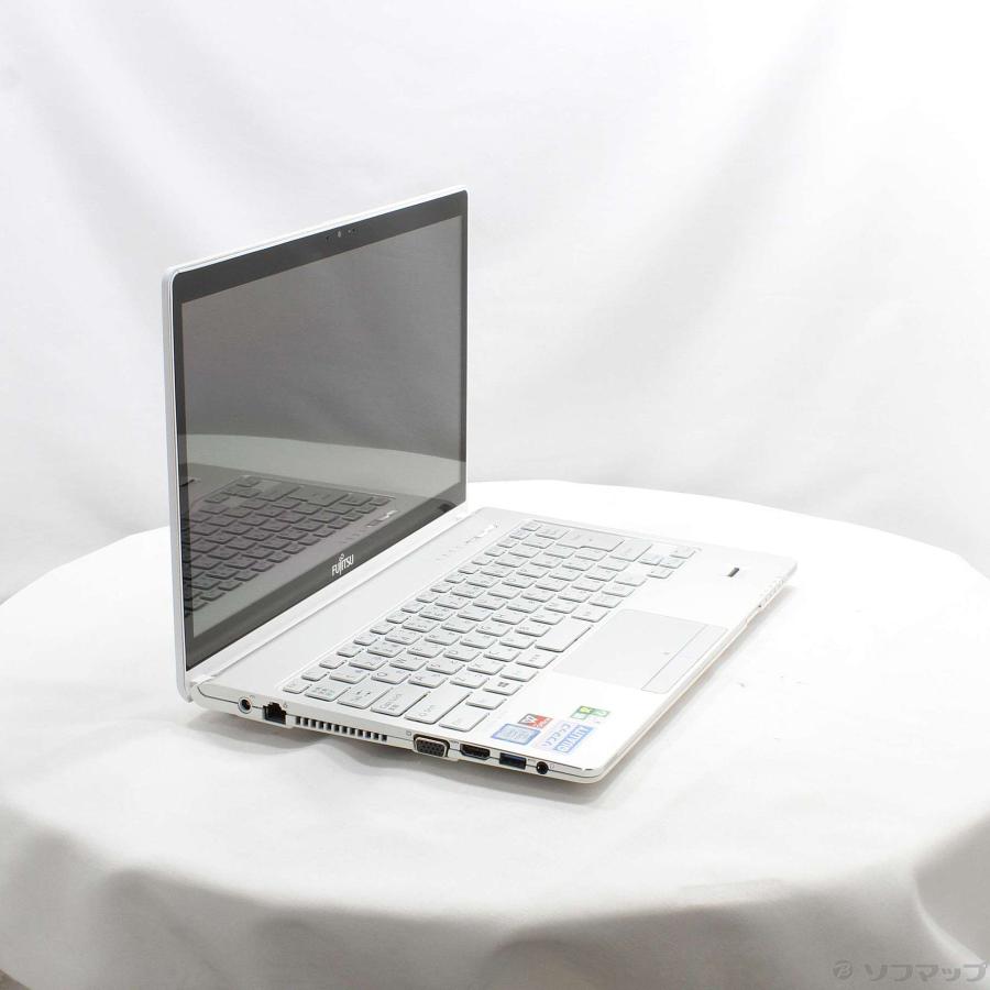 〔中古〕FUJITSU(富士通）  格安安心パソコン LIFEBOOK SH90／W FMVS90WWG アーバンホワイト 〔Windows 10〕 | 富士通 | 04