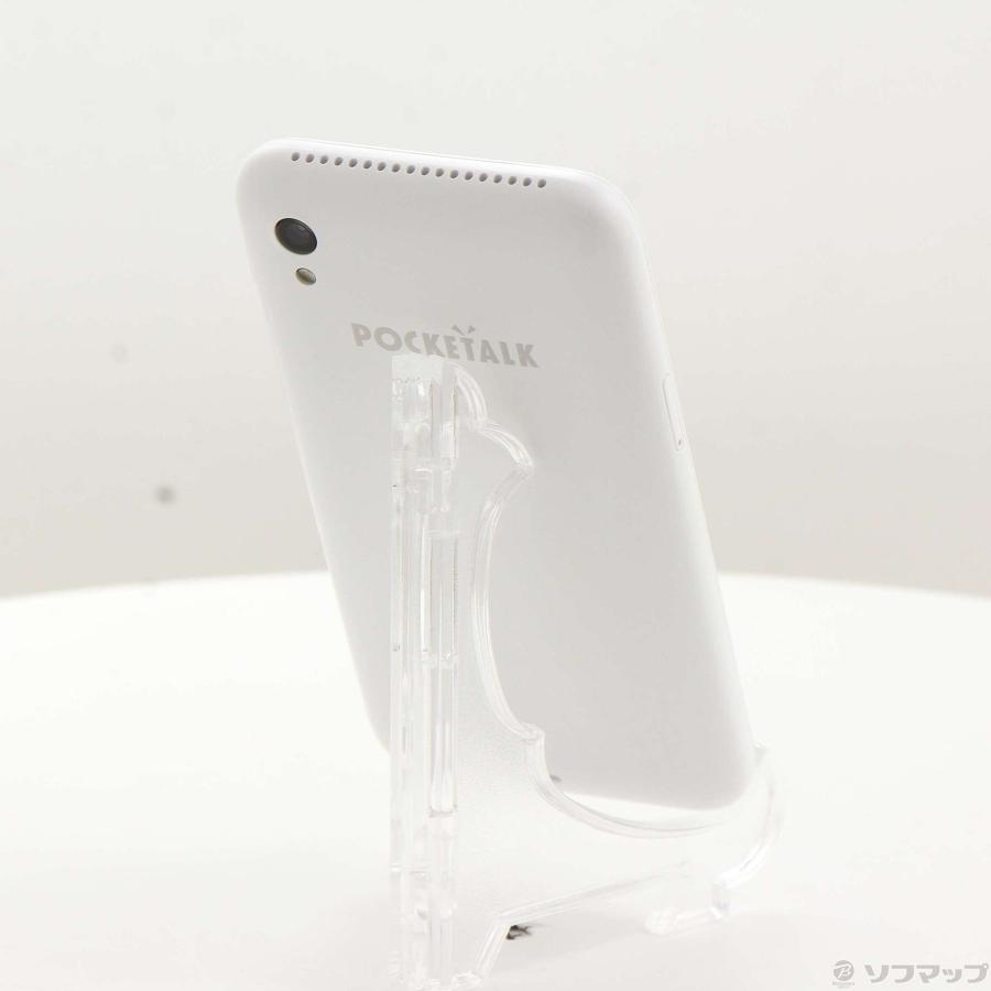 〔中古〕ソースネクスト  POCKETALK S Plus ホワイト PTSPGW |  | 03