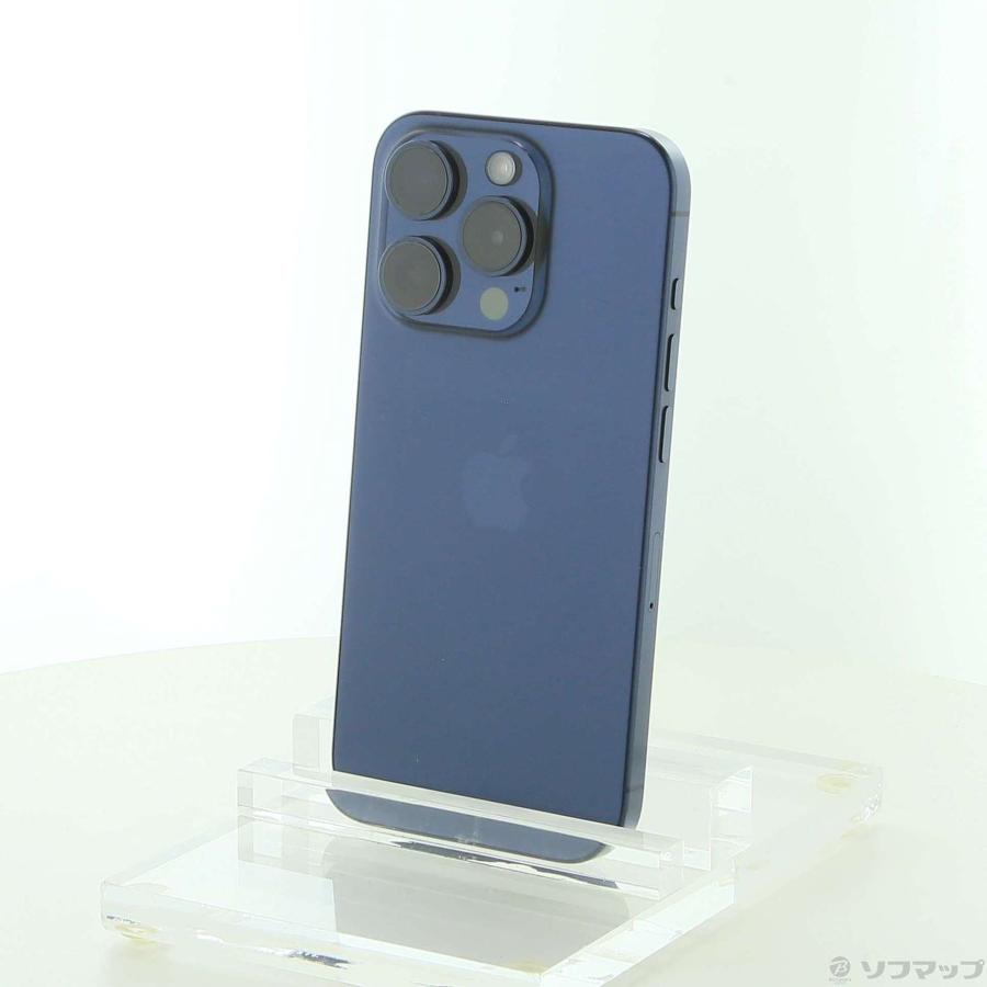 〔中古〕Apple(アップル)  iPhone15 Pro 256GB ブルーチタニウム MTUG3J／A SIMフリー | Apple | 01