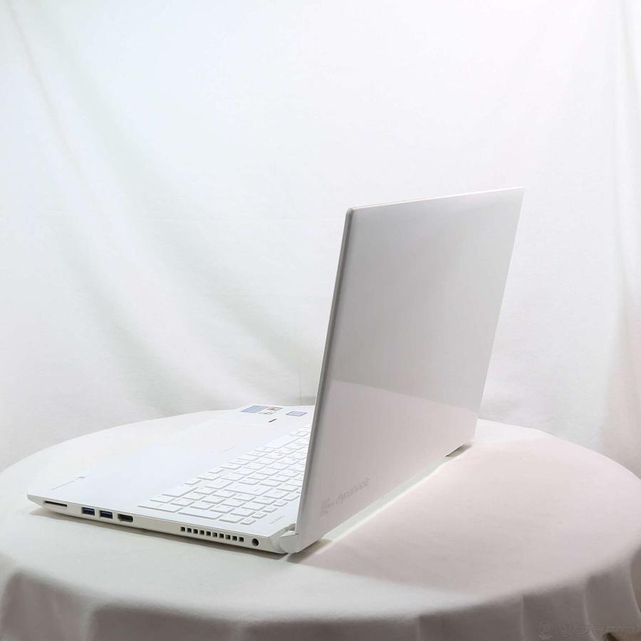 〔中古〕TOSHIBA(東芝)  格安安心パソコン dynabook T75／CW PT75CWP-BJA2 リュクスホワイト 〔Windows 10〕 | TOSHIBA | 02