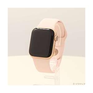 〔中古〕Apple(アップル)  Apple Watch Series 4 GPS 40mm ゴールドアルミニウムケース ピンクサンドスポーツバンド | Apple