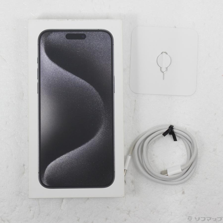 〔中古〕Apple(アップル)  iPhone15 Pro Max 1TB ブラックチタニウム MU6Y3J／A SIMフリー | Apple | 05