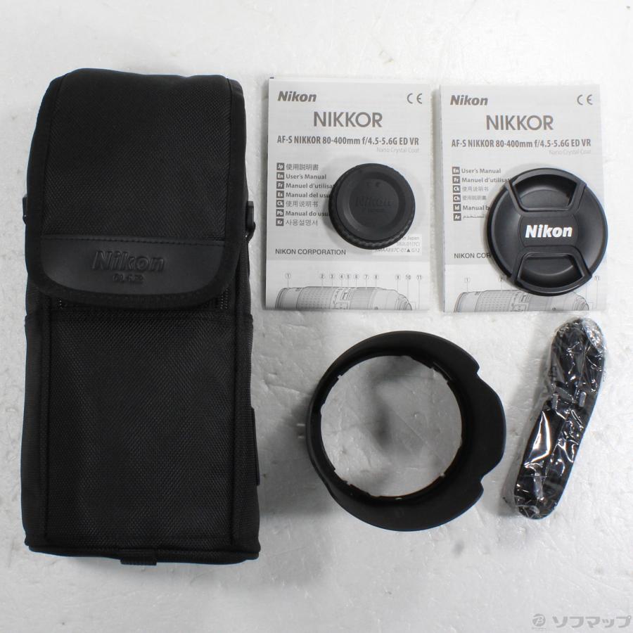 〔中古〕Nikon(ニコン)  AF-S NIKKOR 80-400mm F4.5-5.6G ED VR (レンズ) | ニコン | 05