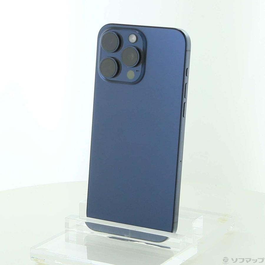 〔中古〕Apple(アップル)  セール対象品 iPhone15 Pro Max 256GB ブルーチタニウム MU6T3J／A SIMフリー | Apple | 01