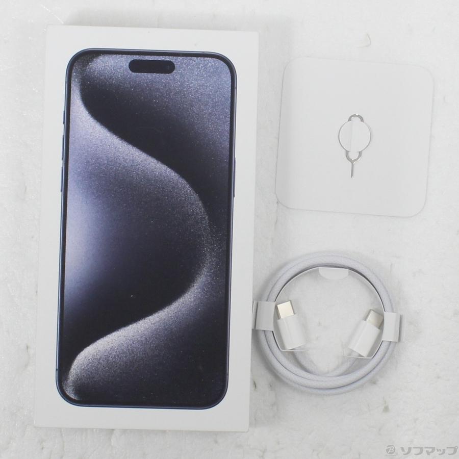 〔中古〕Apple(アップル)  セール対象品 iPhone15 Pro Max 256GB ブルーチタニウム MU6T3J／A SIMフリー | Apple | 05