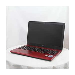 〔中古〕FUJITSU(富士通）  格安安心パソコン LIFEBOOK AH45／A3 FMVA45A3R ルビーレッド 〔Windows 10〕 | 富士通