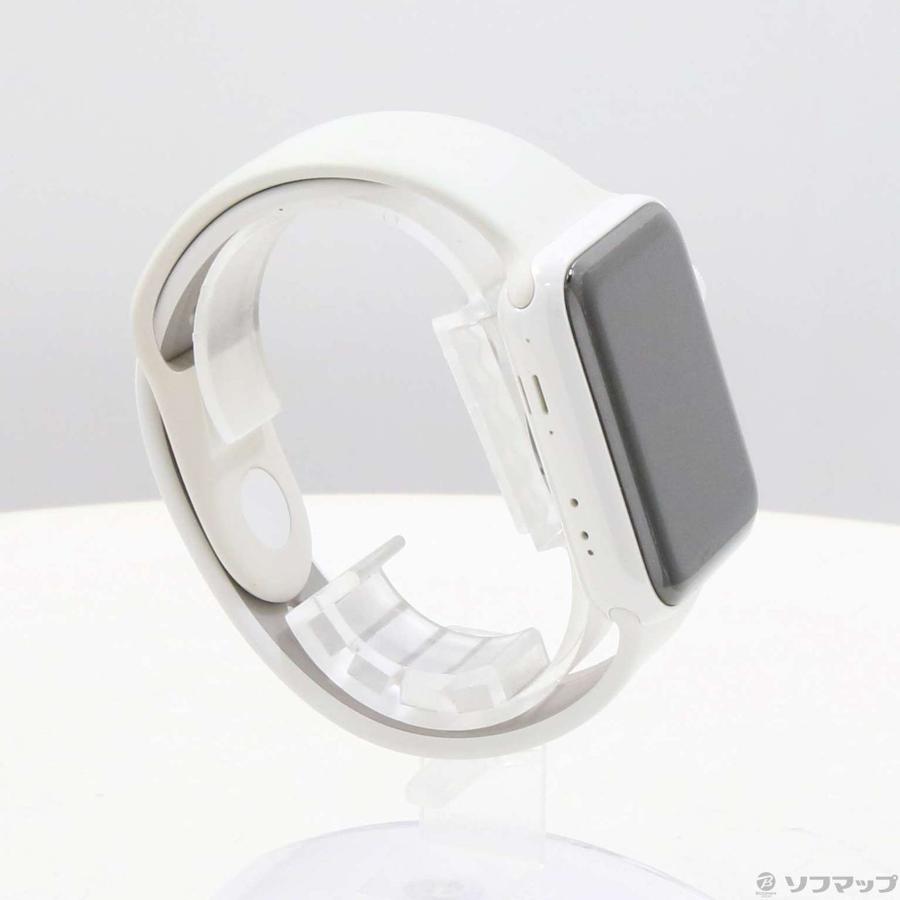 〔中古〕Apple(アップル)  Apple Watch Series 3 GPS + Cellular 42mm ホワイトセラミックケース ソフトホワイト／ペブルスポーツバンド | Apple | 04