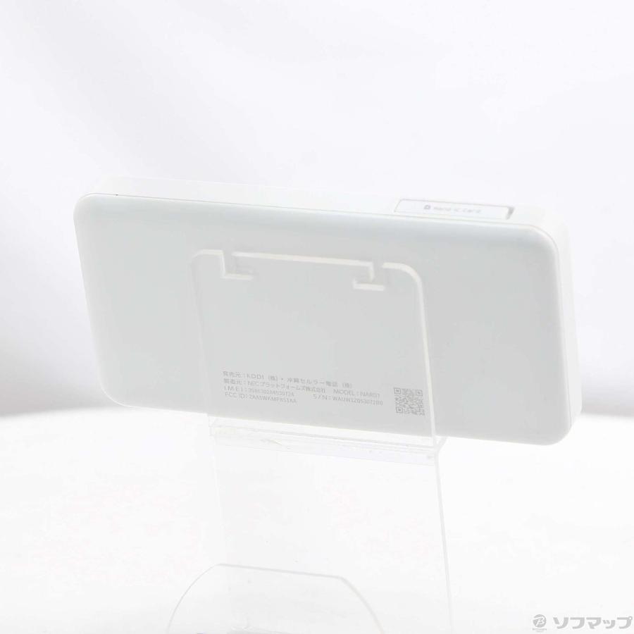 〔中古〕WIMAX  〔中古品〕 Speed Wi-Fi 5G X11 NAR01SWU スノーホワイト WiMAX |  | 03