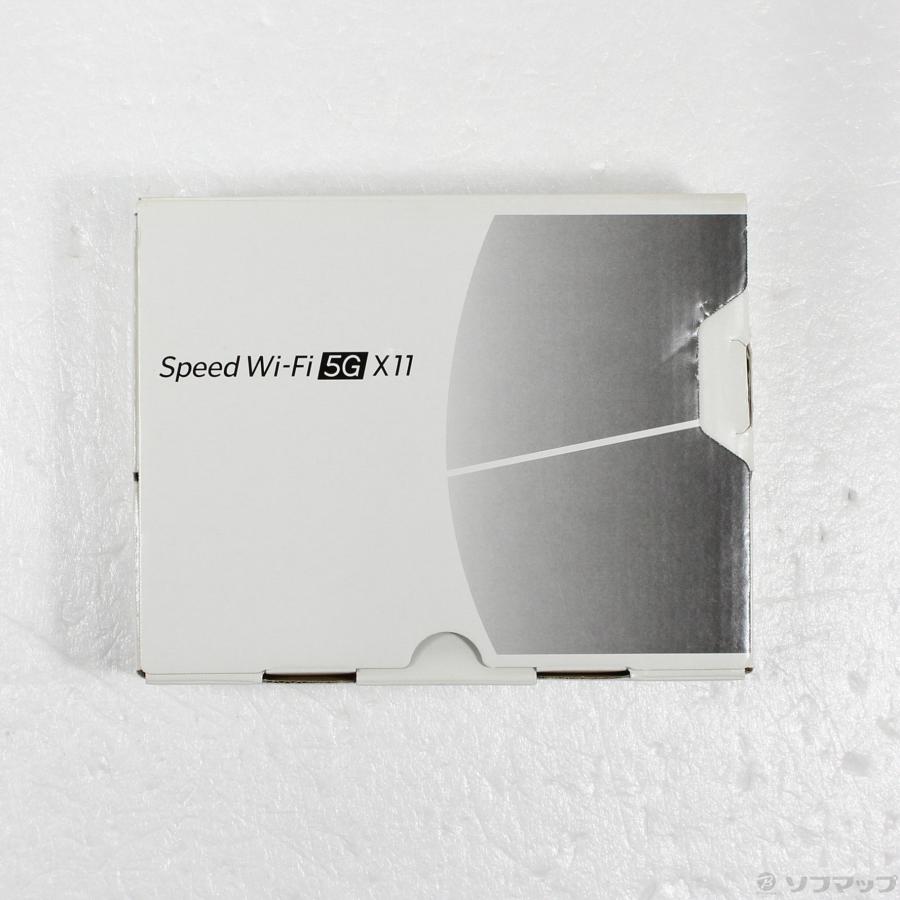 〔中古〕WIMAX  〔中古品〕 Speed Wi-Fi 5G X11 NAR01SWU スノーホワイト WiMAX |  | 05