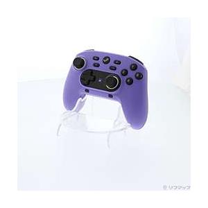 〔中古〕HORI  ワイヤレスホリパッド for Steam ルミナスバイオレット HPC-068 | 