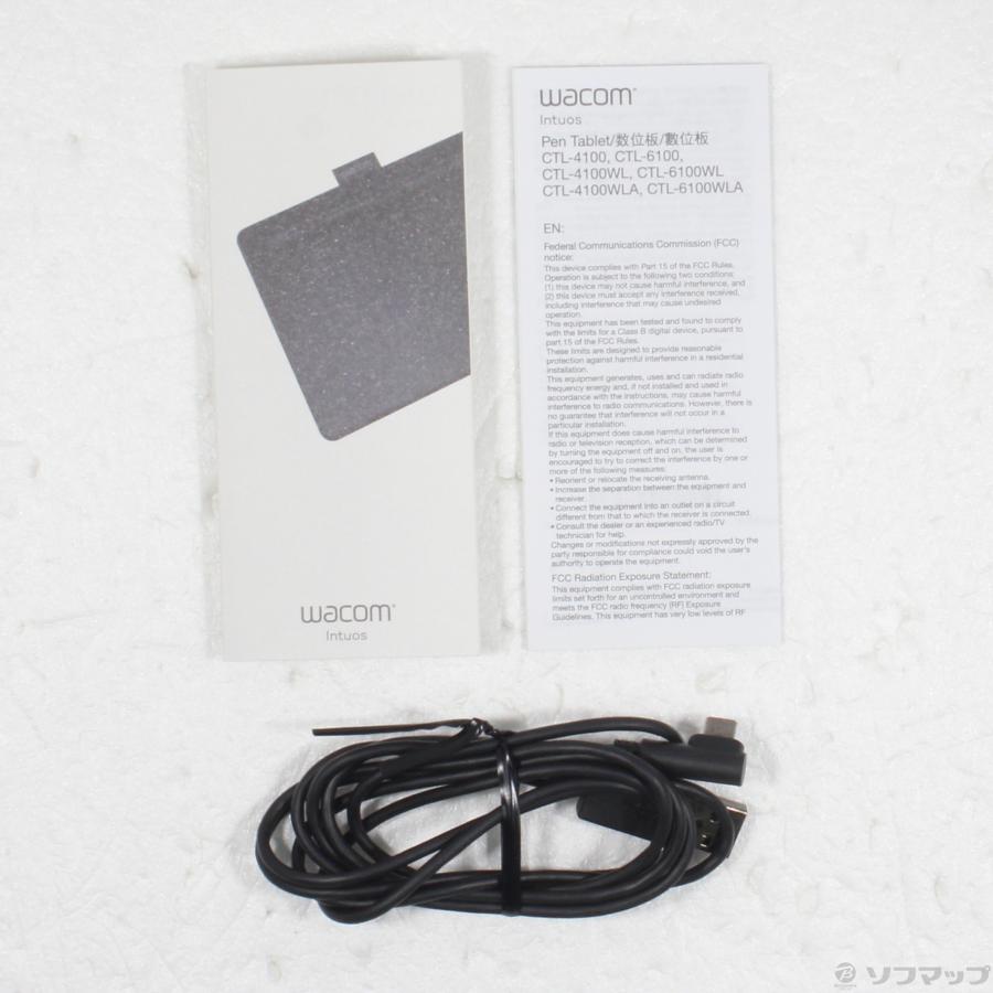 〔中古〕WACOM(ワコム)  Intuos Small ワイヤレス CTL-4100WL／K0 ブラック | wacom | 05