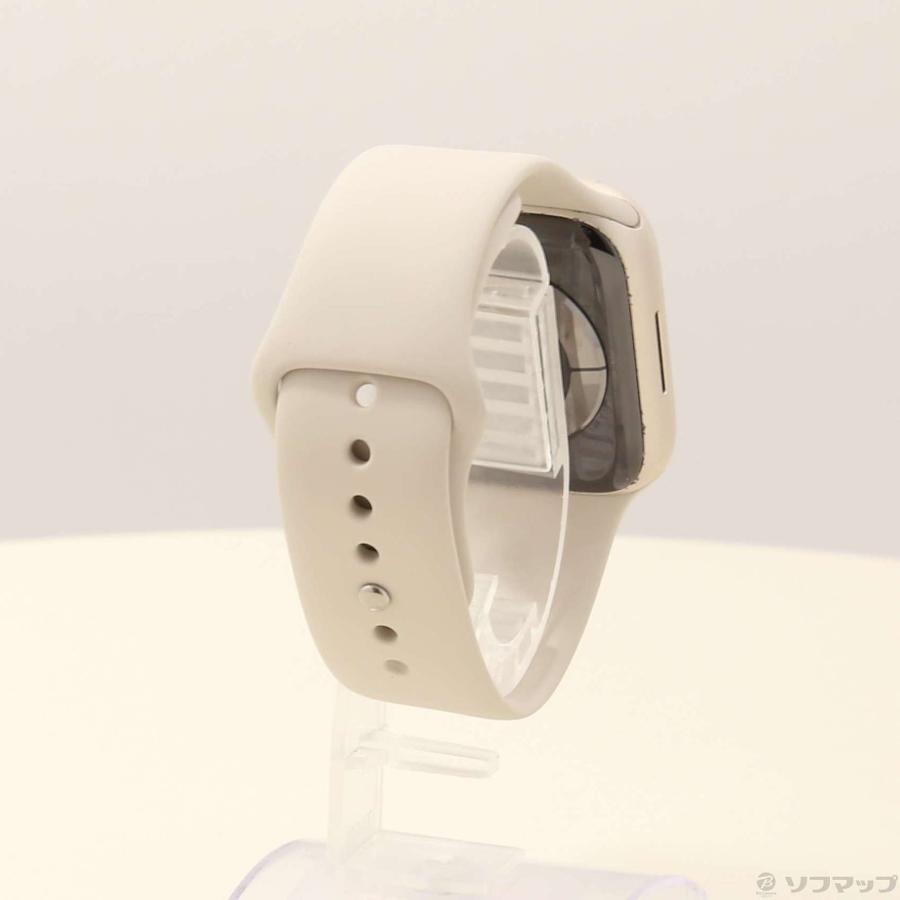 〔中古〕Apple(アップル)  Apple Watch Series 7 GPS 45mm スターライトアルミニウムケース スターライトスポーツバンド | Apple | 03