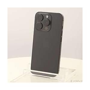 〔中古〕Apple(アップル)  iPhone15 Pro 256GB ブラックチタニウム MTUC3J／A SIMフリー | Apple