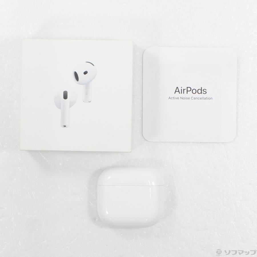 〔中古〕Apple(アップル)  AirPods 4 アクティブノイズキャンセリング搭載 MXP93J／A | Apple | 05