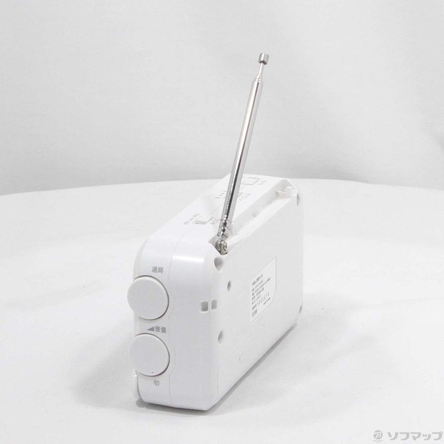〔中古〕QRIOM  〔展示品〕 BTM-R100 ホワイト 手回し充電ラジオ |  | 02