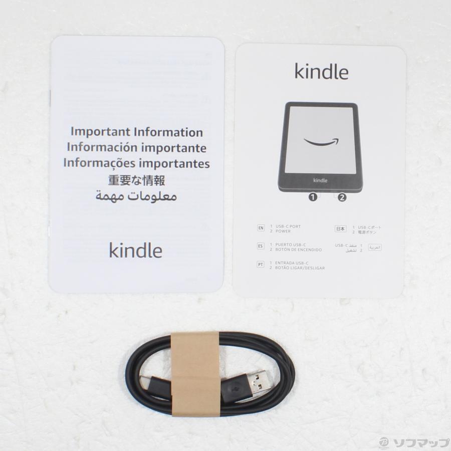 〔中古〕Amazon(アマゾン)  〔展示品〕 Kindle 第11世代 16GB 6インチ マッチャ B0CP31QS6R |  | 05