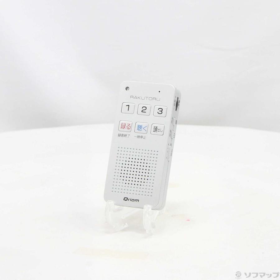 〔中古〕QRIOM  〔展示品〕 らくとる ボイスレコーダー YRT-100 |  | 01