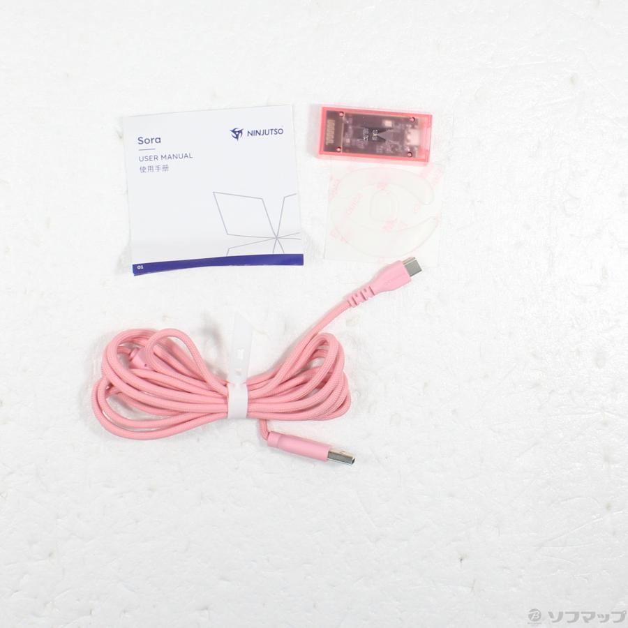 〔中古〕NINJUTSO  〔展示品〕 Ninjutso Sora 4K Wireless Gaming Mouse ピンク |  | 05