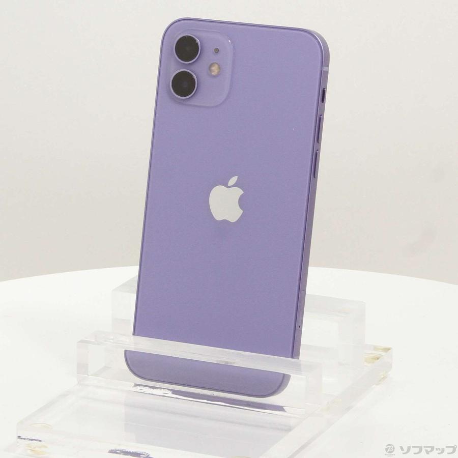 〔中古〕Apple(アップル)  iPhone12 64GB パープル MJNH3J／A SIMフリー | Apple | 01