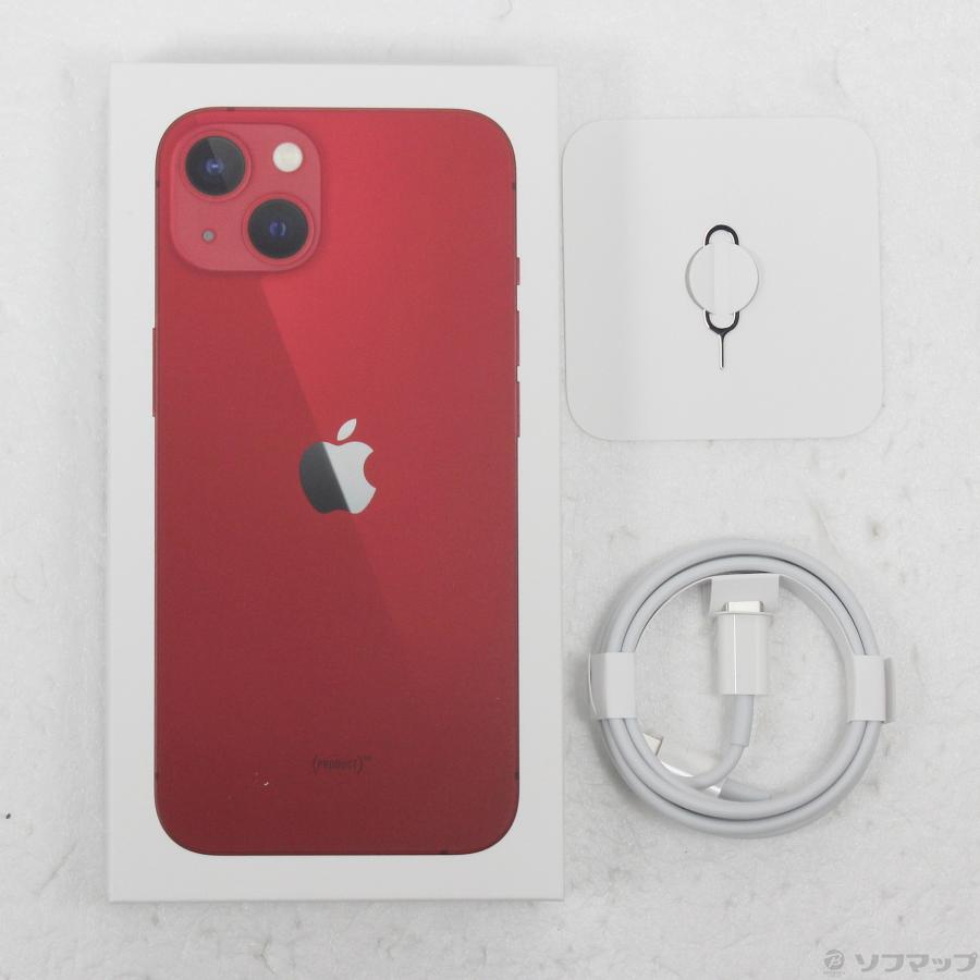〔中古〕Apple(アップル)  iPhone13 128GB プロダクトレッド MLNF3J／A SIMフリー | Apple | 05