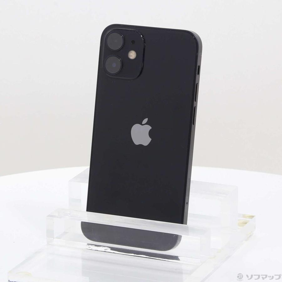 〔中古〕Apple(アップル)  iPhone12 mini 128GB ブラック MGDJ3J／A SoftBank | Apple | 01