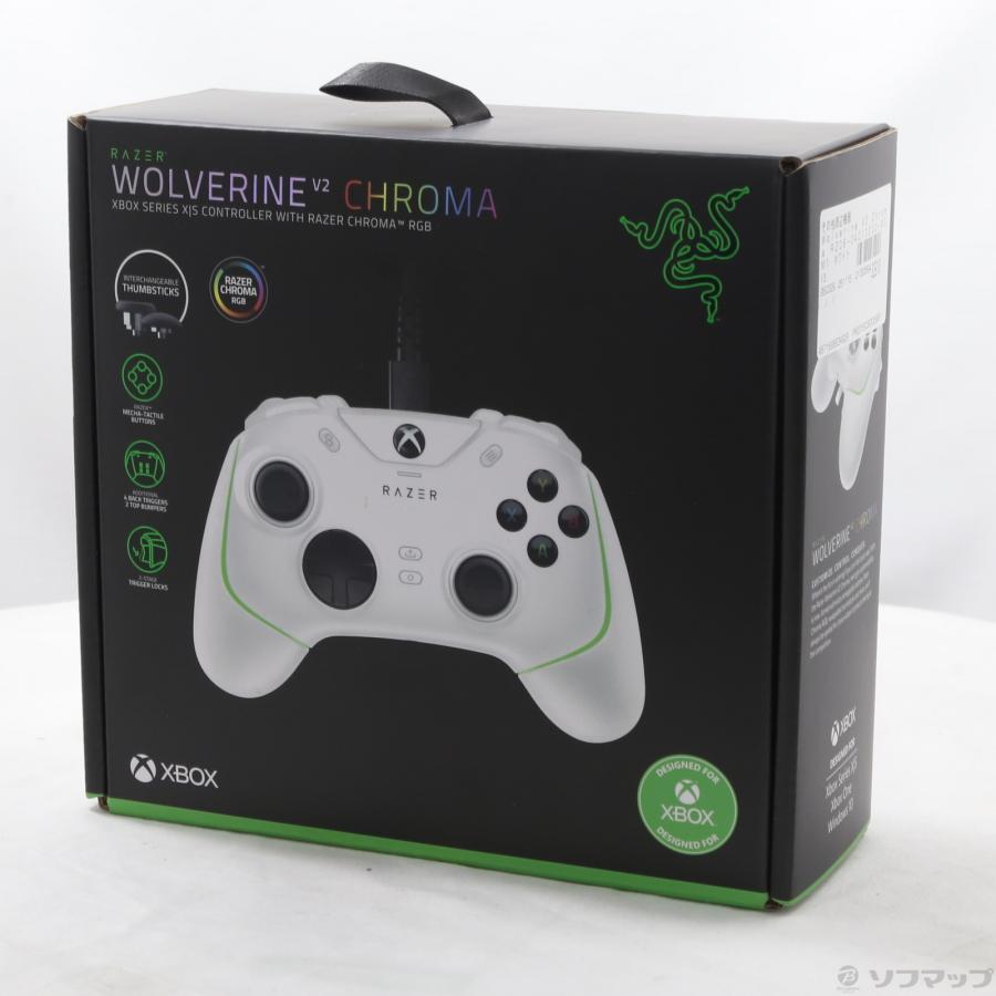 〔中古〕RAZER(レイザー)  Wolverine V2 Chroma RZ06-04010200-R3M1 ホワイト | Razer | 01