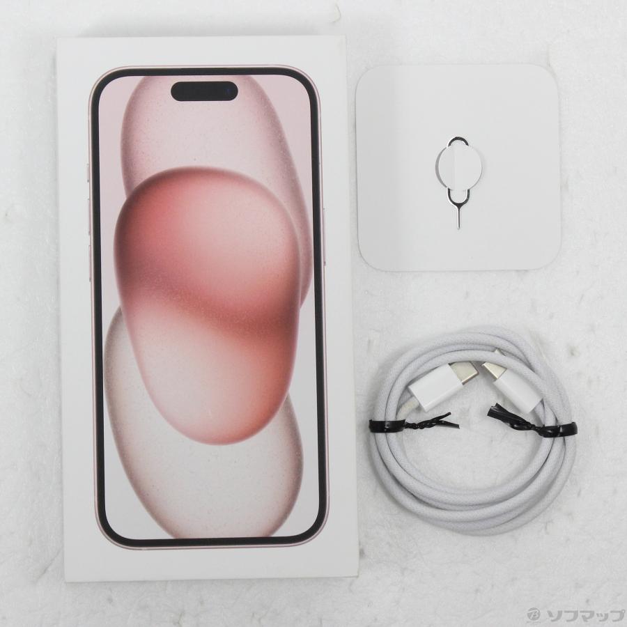 Apple 〔中古〕Apple(アップル) iPhone15 128GB ピンク MTMJ3J／A SIM