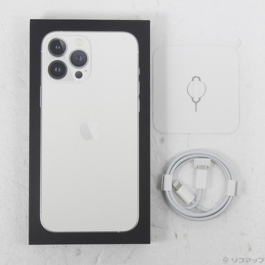 〔中古〕Apple(アップル)  iPhone13 Pro Max 256GB シルバー MLJ93J／A SIMフリー | Apple | 05