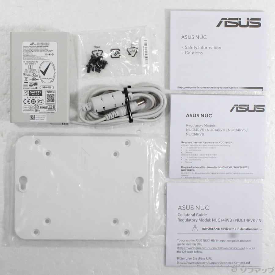 〔中古〕ASUS(エイスース)  NUC 14 Pro+ Kit RNUC14RVSU700000I シルバー | ASUS | 05
