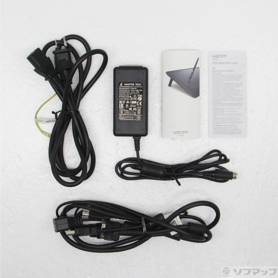 〔中古〕WACOM(ワコム)  Wacom Cintiq 16 DTK1660K1D DTK-1660／K1-DX | wacom | 05