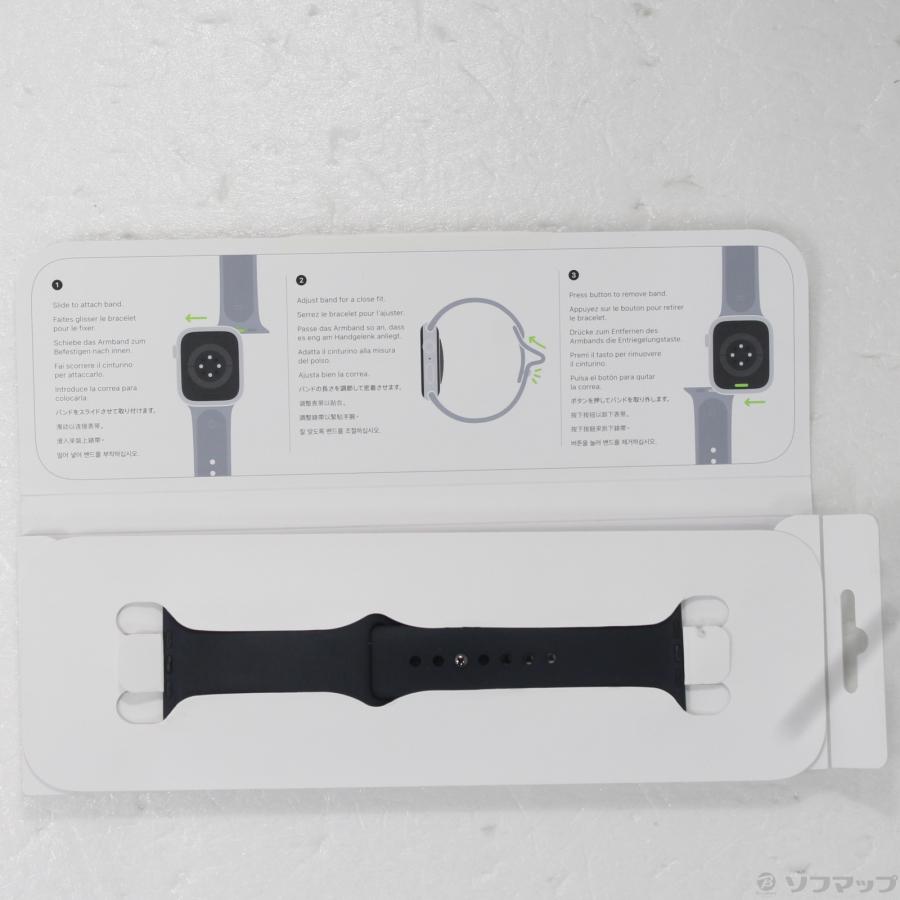 〔中古〕Apple(アップル)  〔展示品〕 45mmケース用 ミッドナイトスポーツバンド S／Mサイズ MT3D3FE／A | Apple | 01