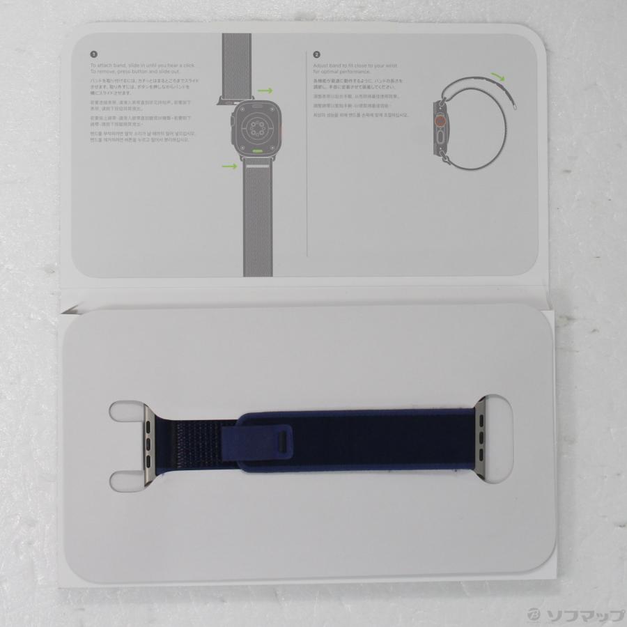 〔中古〕Apple(アップル)  〔展示品〕 49mmケース用 ブルートレイルループ M／L | Apple | 01
